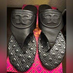 Tory Burch Fleming quilted sandal